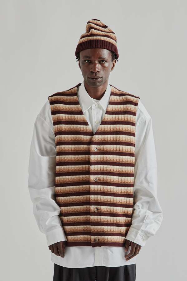 Sillage Gilet Three D Knit Gilet | Garmentory