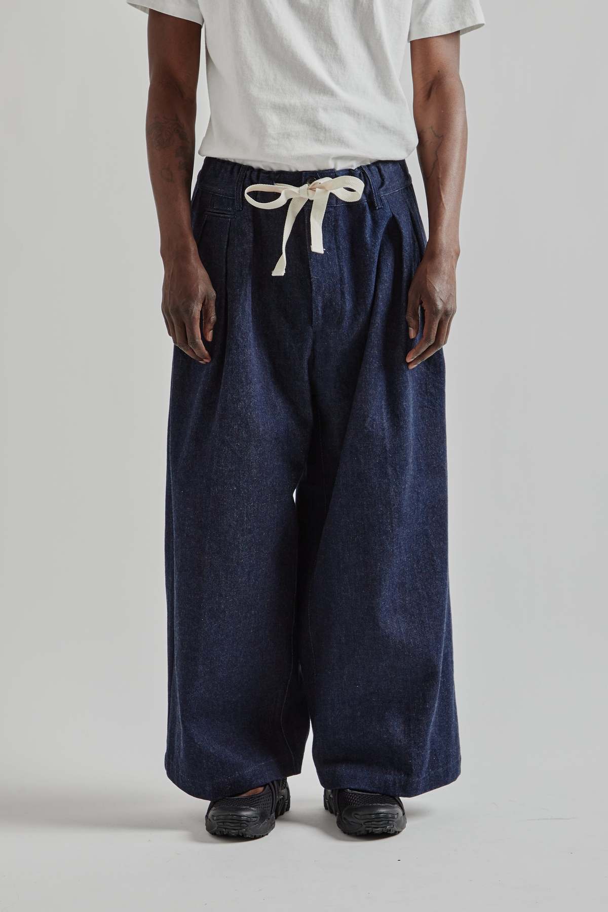 Sillage Hakama Pants - Denim One Wash | Garmentory