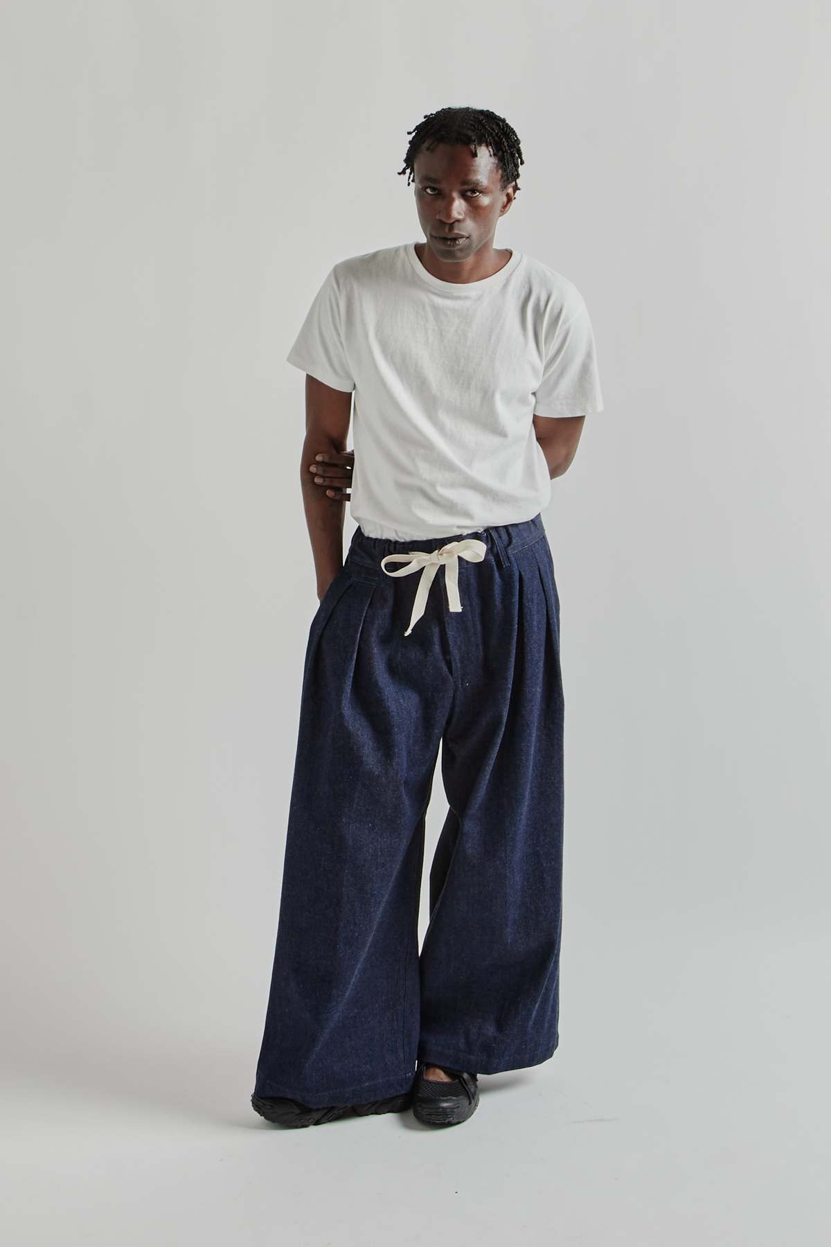 Sillage Hakama Pants - Denim One Wash | Garmentory