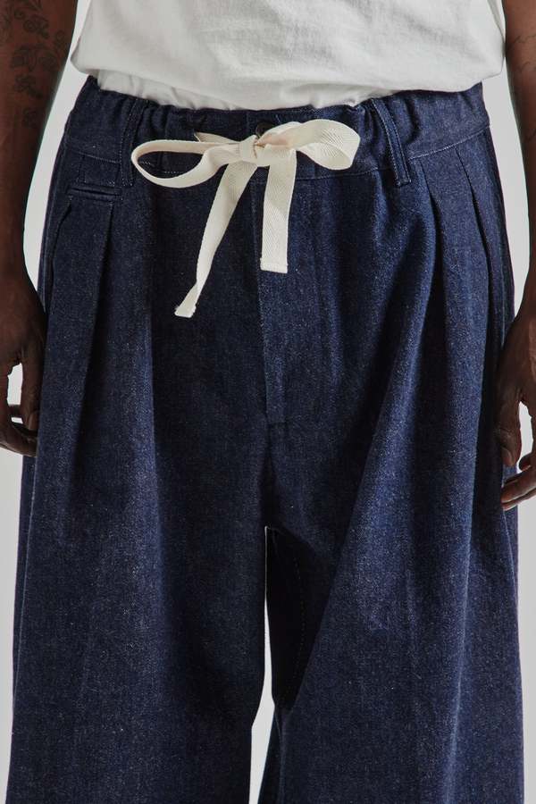 パンツ Sillage HAKAMA Pants denim one wash Sillage Hakama Pants - Denim One Wash | Wallace Mercantile Shop