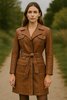 Studio Minimale Voyager Leather Trench - Thumbnail 3