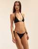 Cynthia Rowley Calypso Bikini Bottom - Black - Thumbnail 2