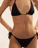 Cynthia Rowley Calypso Bikini Bottom - Black - Thumbnail 5