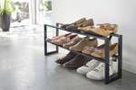 Yamazaki Home Two-Tier Expandable Shoe Rack (12" H) Shoe Rack - Thumbnail 9