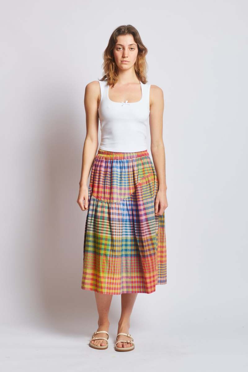 RUJUTA SHETH Wave Skirt - Skirt | Garmentory