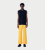 Issey Miyake Sleeveless Mesh Polo Top - Thumbnail 2