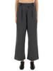 Margaret Howell WHTR0501S25KQNCAR Straight Pants - Carbon - Thumbnail 1
