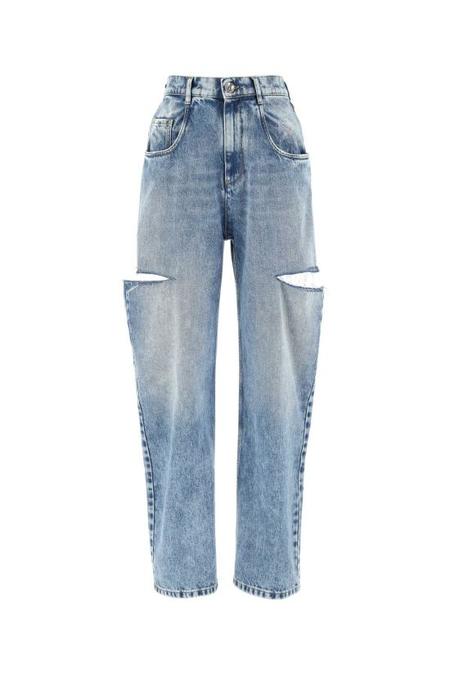デニム・ジーパン Mm6 By Maison Margiela High-Waisted Vintage Effect Jeans Mm6 By Maison Margiela High-Waisted Vintage Effect Jeans