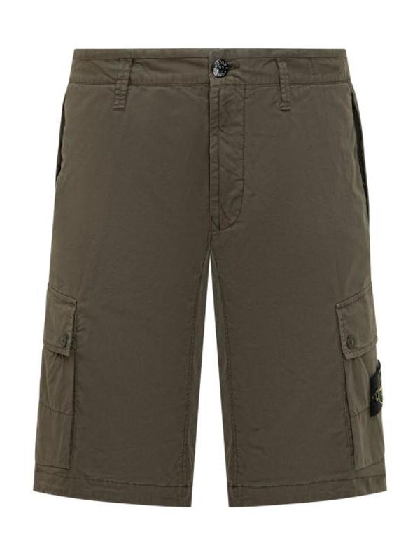 Stone Island K1S15L100011S0010V0054 Shorts - Military Green