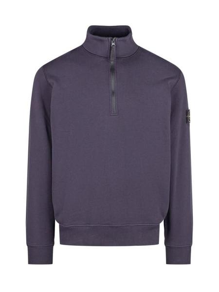 63051 Cotton Fleece Garment Dyed Sweatshirt - Black | Garmentory
