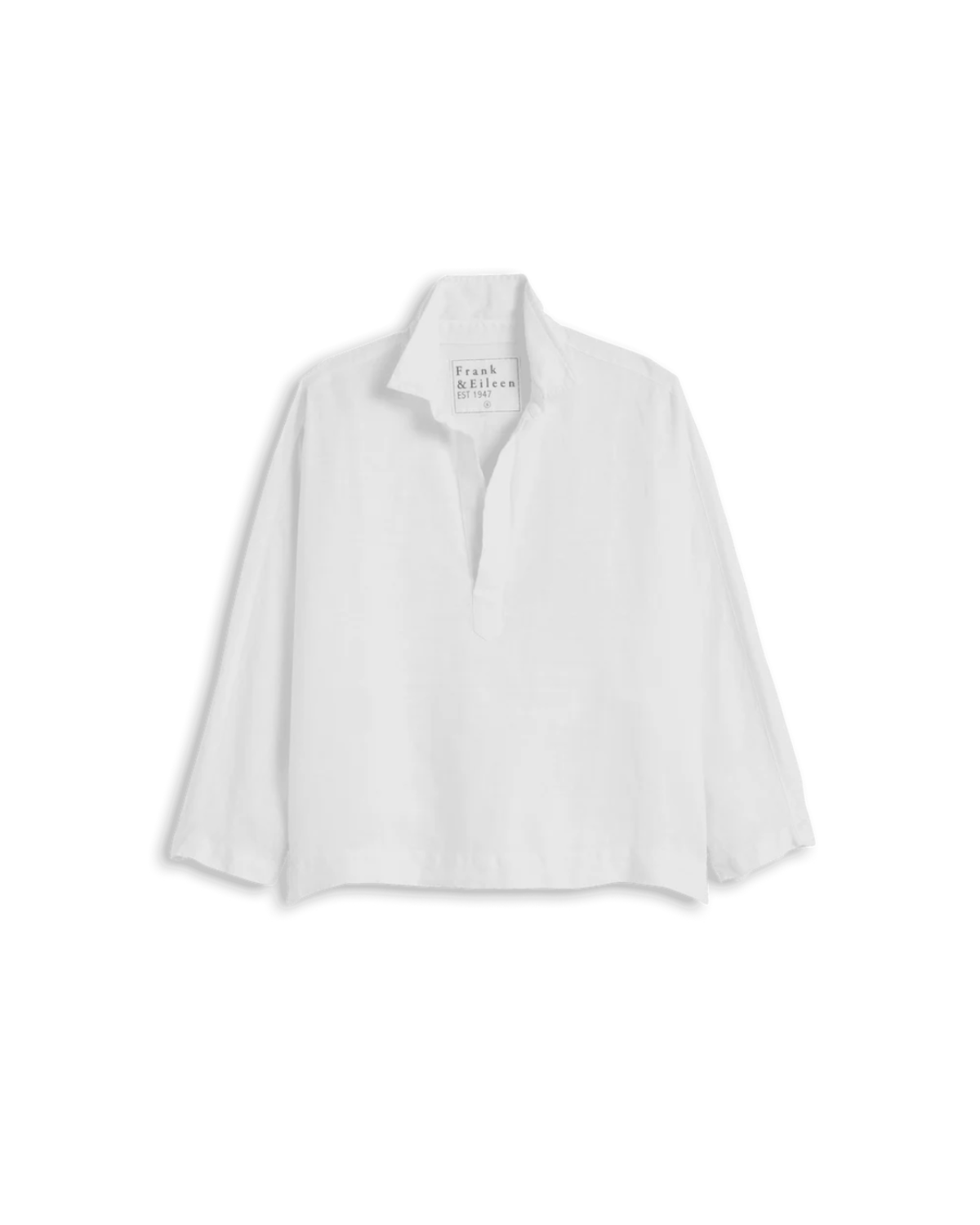 Frank & Eileen Gabi Popover Shirt - White - Image 1 of 3