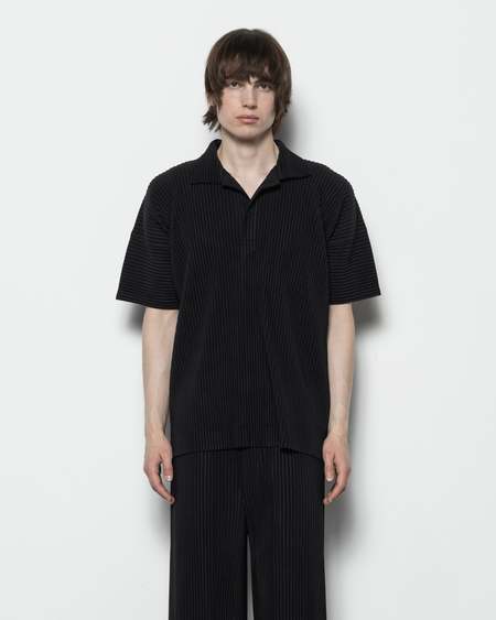 HOMME PLISSE ISSEY MIYAKE Tight Twist Cotton Knit Top