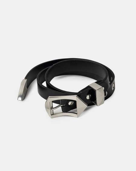 Y/Project Wire Y Belt - Black | Garmentory