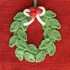Melange Collection Wreath Stocking - Thumbnail 2
