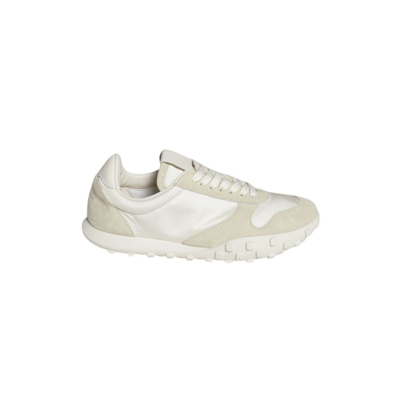 スニーカー Jil Sander White Leather And Suede Moon Sneakers Jil Sander Moon Sneakers - White | Garmentory
