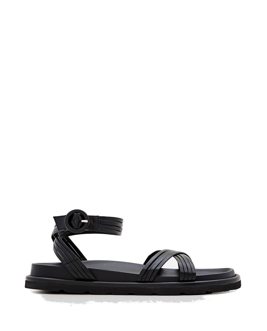 サンダル・ミュール Gianvito Rossi Nappa Leather Sandals With Buckled Strap Gianvito Rossi Nappa Leather Sandals With Buckled Strap