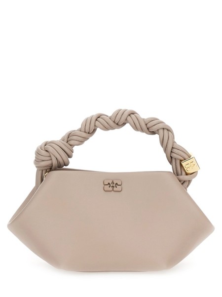 ショルダーバッグ・ポシェット Ganni Rhinestone-Embellished Braided Handle Shoulder Bag Ganni Rhinestone-embellished Braided Handle Shoulder Bag