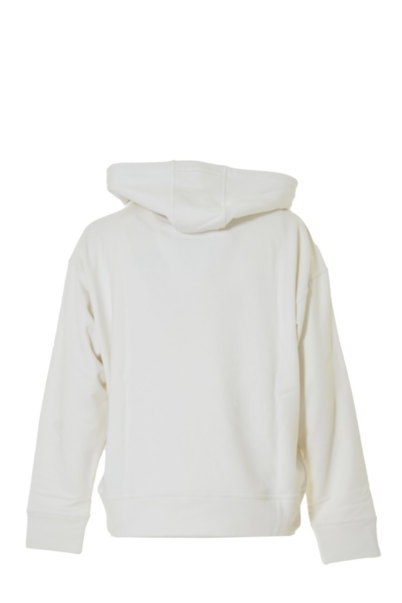 パーカー・フーディ Jil Sander Organic Cotton Hoodie With Contrasting Logo Organic Cotton Hoodie With Contrasting Logo | Garmentory