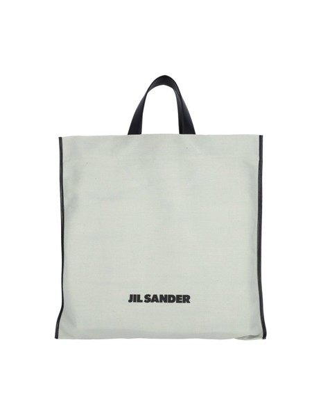 【関税込み】Tote Bag Book - Jil Sander - Fabric - Beige Tote Bag Book - Jil Sander - Fabric - Beige
