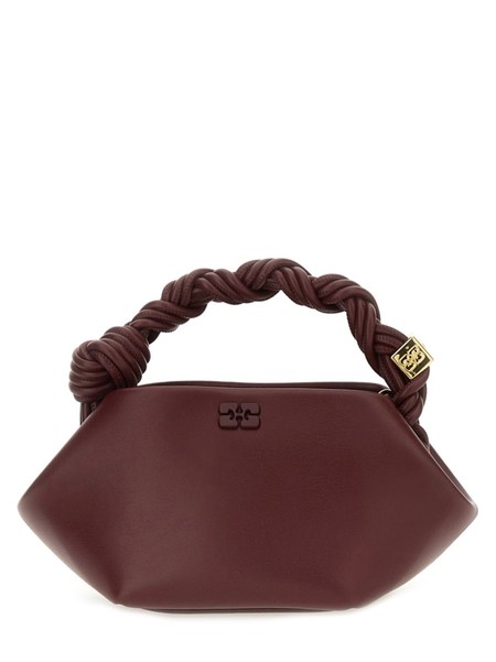 ショルダーバッグ・ポシェット Ganni Rhinestone-Embellished Braided Handle Shoulder Bag GANNI Bou embellished braided croc-effect shoulder bag | NET