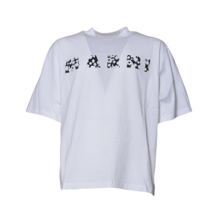 Marni Yellow Printed T-Shirt - Lemmon | Garmentory