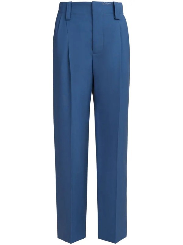 パンツ Marni High-Waisted Wide-Leg Trousers With Sharp Pleats Marni High-Waisted Wide-Leg Trousers With Sharp Pleats