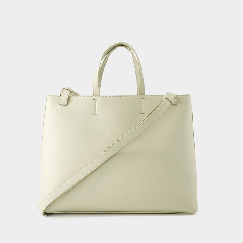 トートバッグ A.P.C. Market Small Shopper Bag - Synthetic - Mastic Beige A.P.C. Market Small Shopper Bag Tote Bag - Mastic Beige