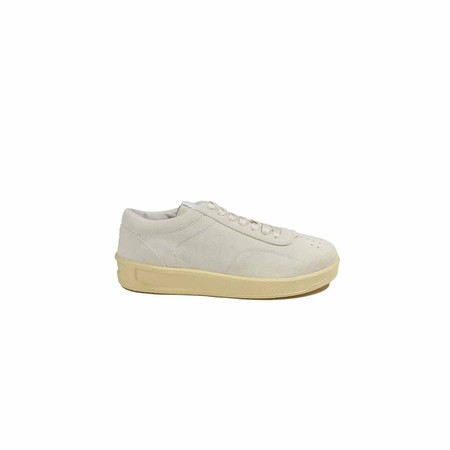 スニーカー Jil Sander Moon Sneakers In Nylon And Suede Cream Moon Sneaker Woman | Jil Sander Official Online Store