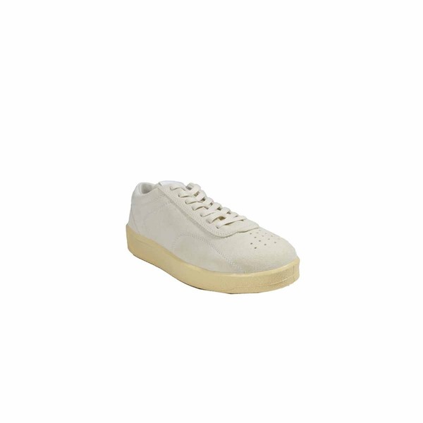 Jil Sander Suede Leather Sneakers - Off White | Garmentory