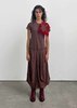 EDWARD CUMING T-Shirt Midi Dress - Brown - Thumbnail 2