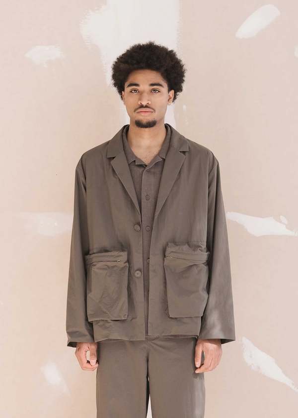 SATTA Tech Pocket Blazer - Brown