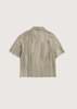 SATTA Grey Tie-Dye Linen Shortsleeve Shirt - Thumbnail 2