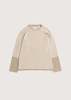SATTA Panelled Longsleeve Top - Off White - Thumbnail 1