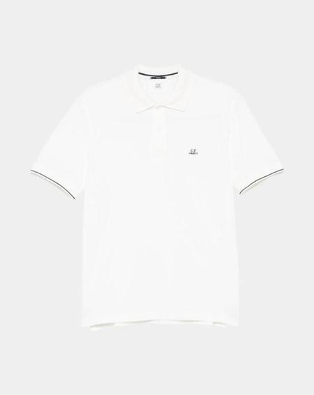 C.P. Company Polo Shirt - Gauze White | Garmentory