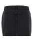 A.P.C. Black Denim Mini Skirt - Washed Black - Thumbnail 2