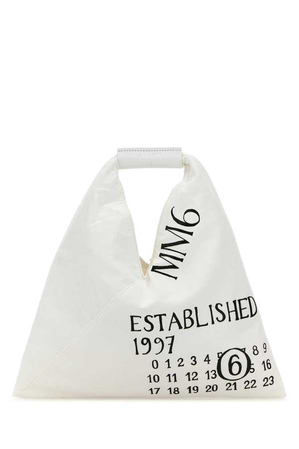 MM6 Maison Margiela Mini Japanese Handbag - White