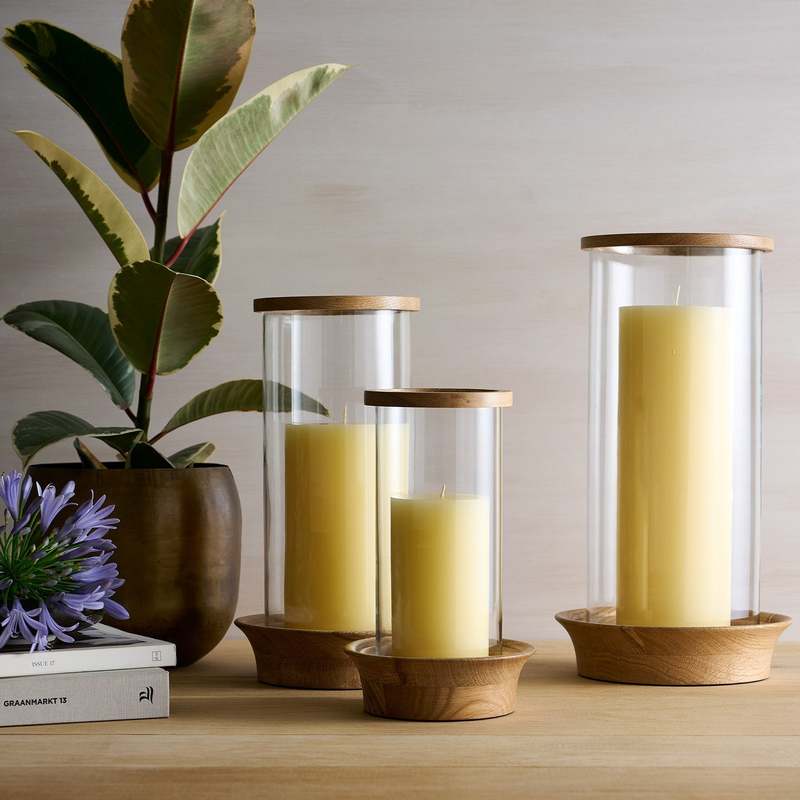 The Collective Home Arbor Hurricane Candle Holder