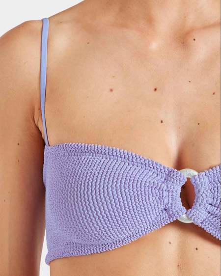 【関税込み】Hunza G パープル Gigi ビキニ Hunza G Women's Gigi Bikini in Lilac Hunza G