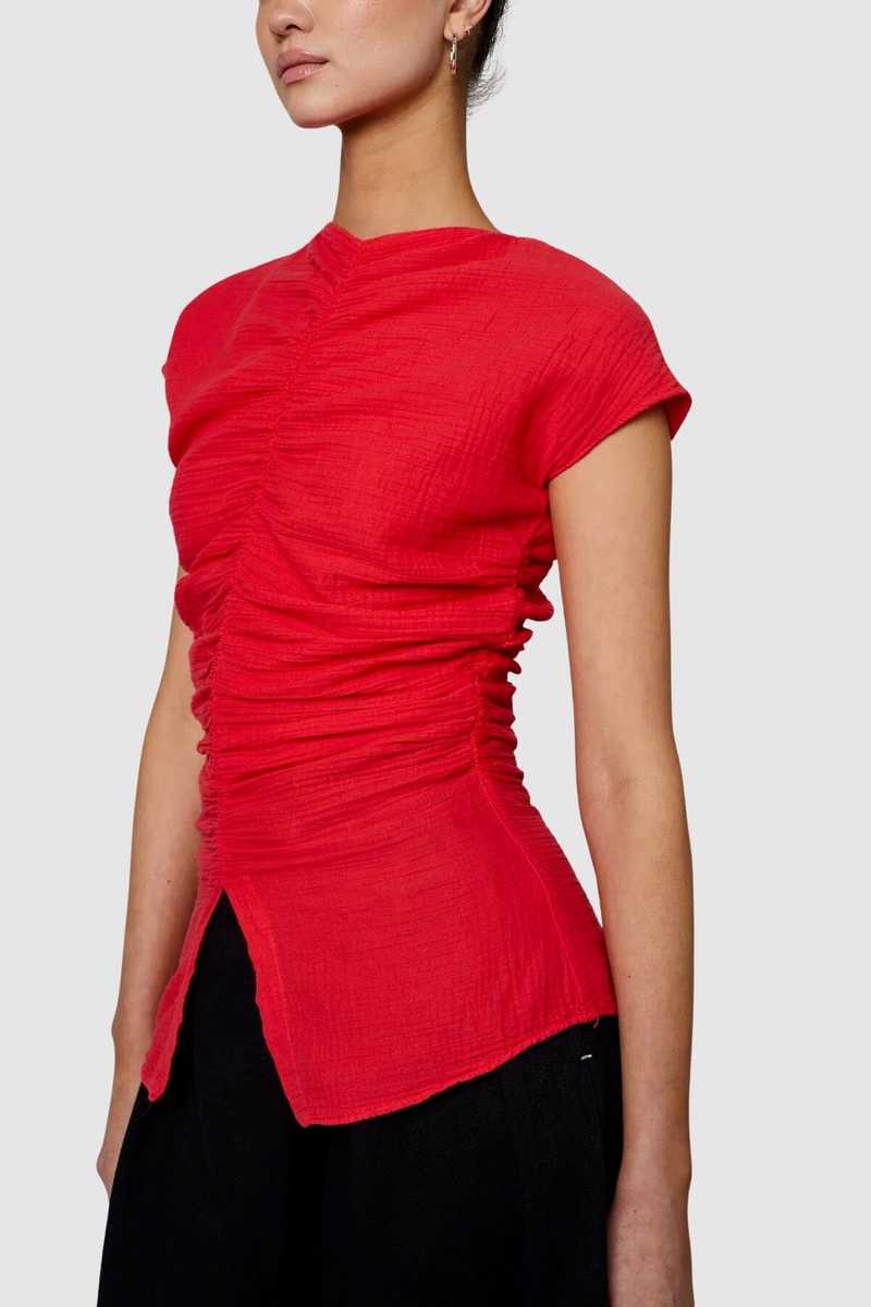 Atelier Delphine Renee Top - True Red