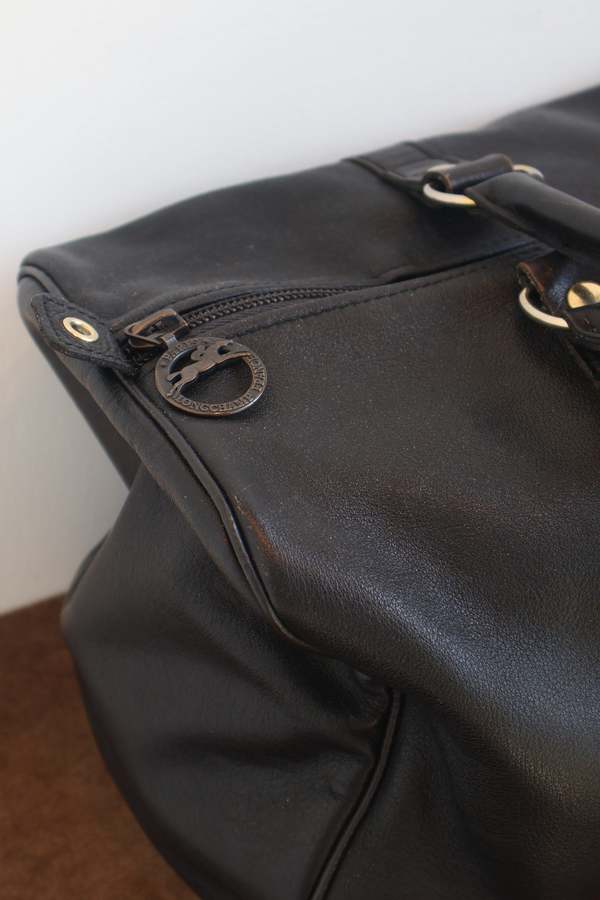 バッグ Vintage Longchamp Paris Leather Handbag s-l400.jpg