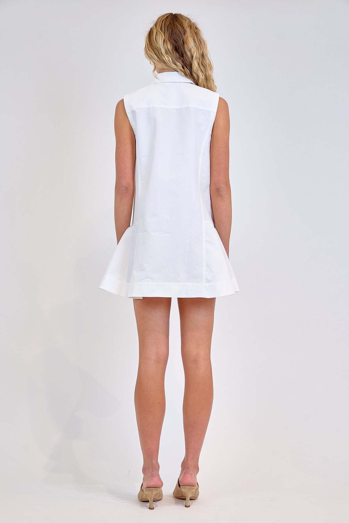simkhai maggy pleated mini dress Jonathan Simkhai Maggy Pleated Mini Dress