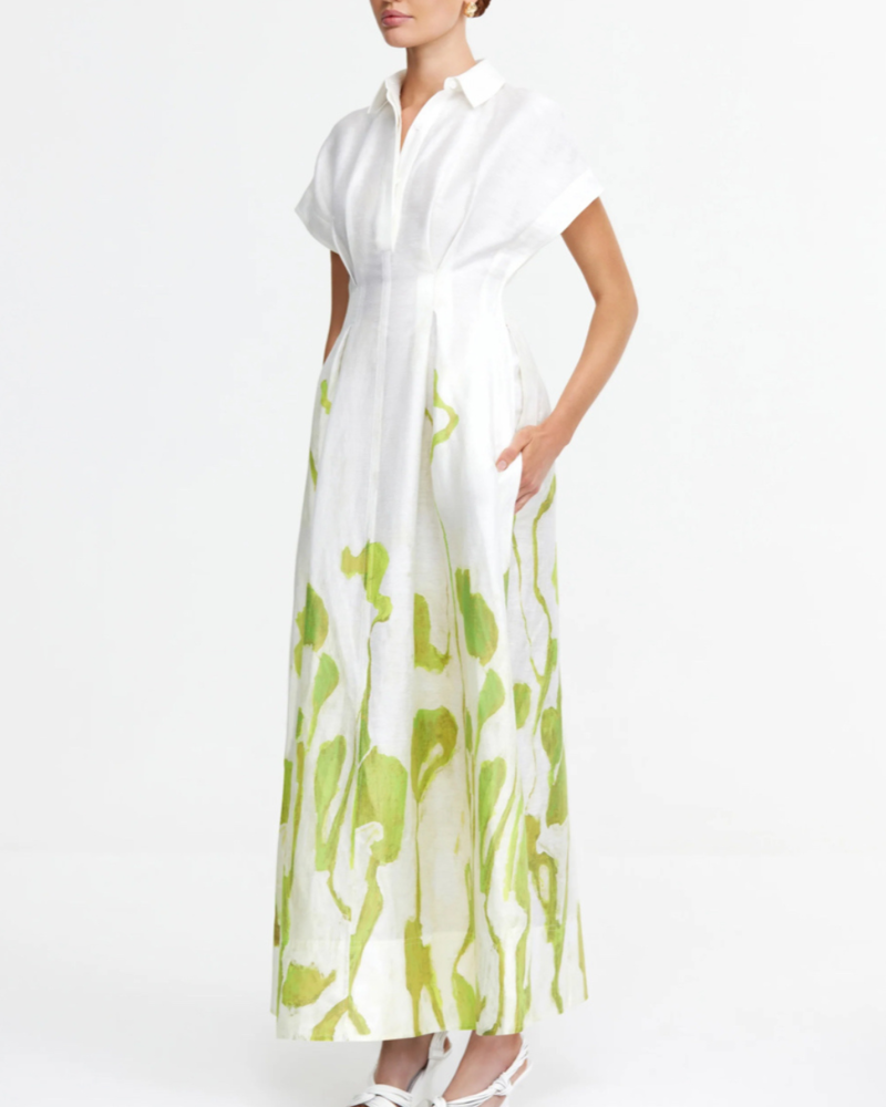 Acler Wedmore Midi Dress - Clover Canopy