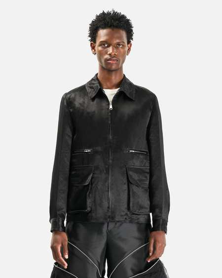 COMME DES GARÇONS HOMME PLUS HOODED DECONSTRUCTED JACKET