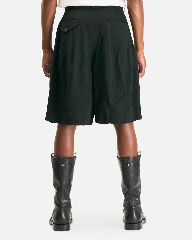 Comme Des Garçons Wide Leg Short Shorts | Garmentory