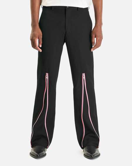 Polyester Twill Pants in Black – SVRN