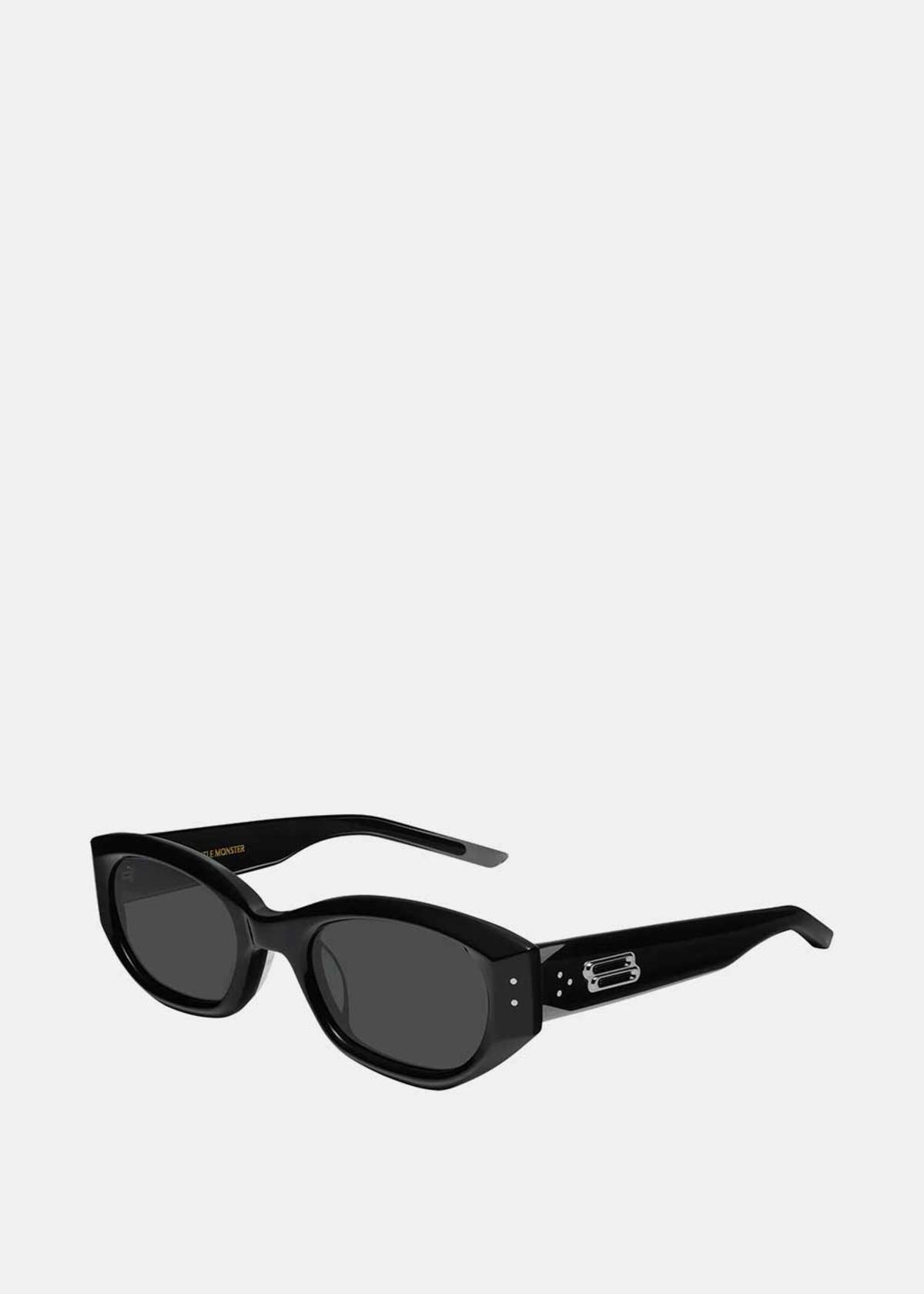 Gentle Monster Benven-01 Sunglasses - Black | Garmentory