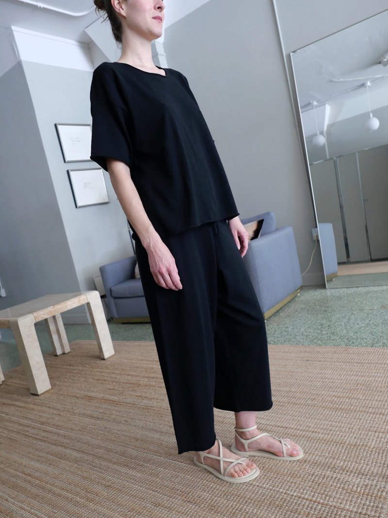 Shaina Mote Loose Pant - Onyx Shaina Mote Loose Pant - Onyx