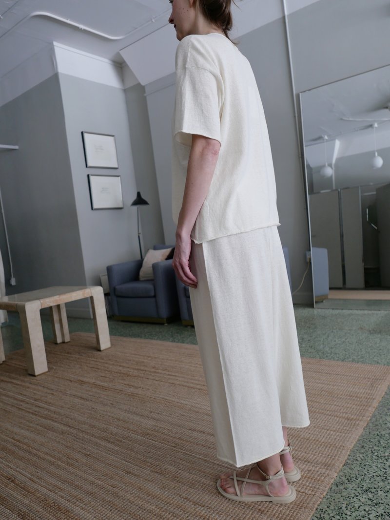 Shaina Mote Loose Tee - Chalk Shaina Mote Loose Tee - Chalk