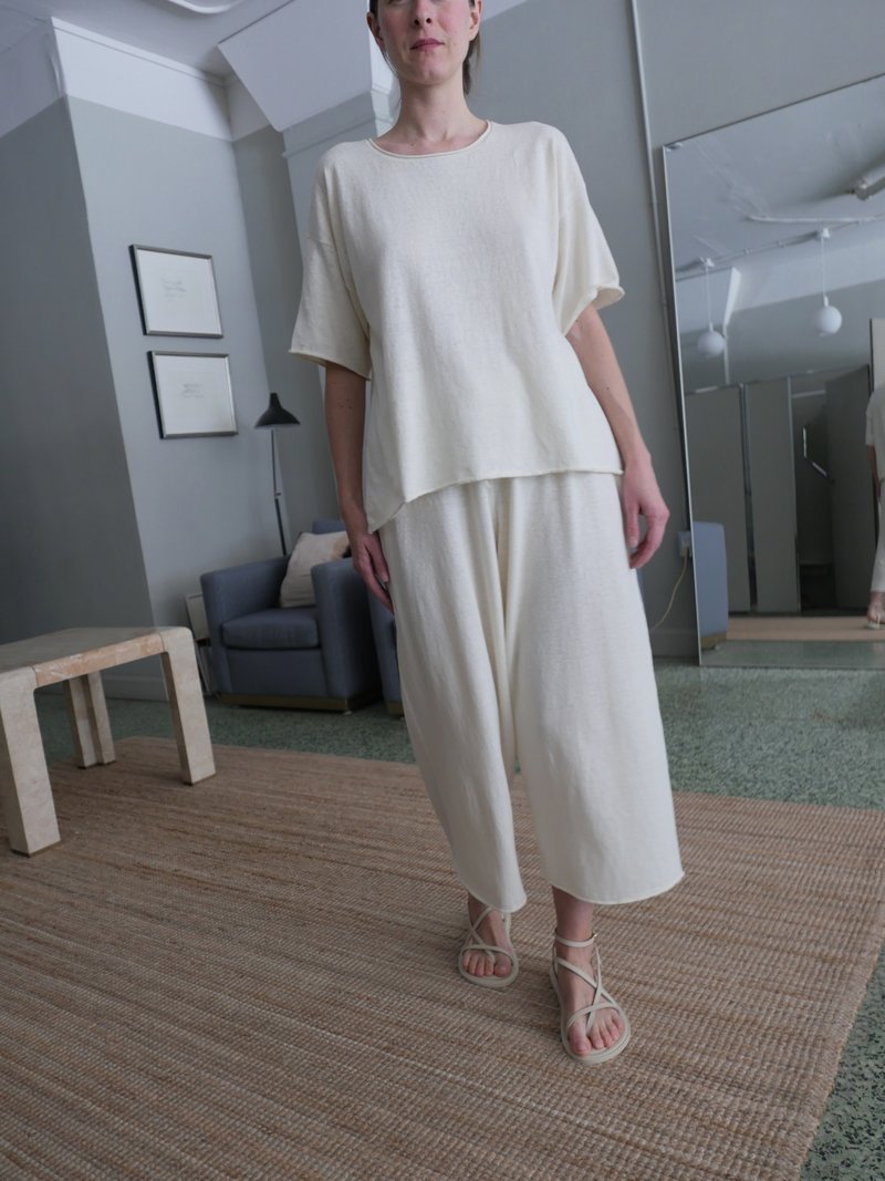Shaina Mote Loose Pant - Chalk Shaina Mote Loose Pant - Chalk