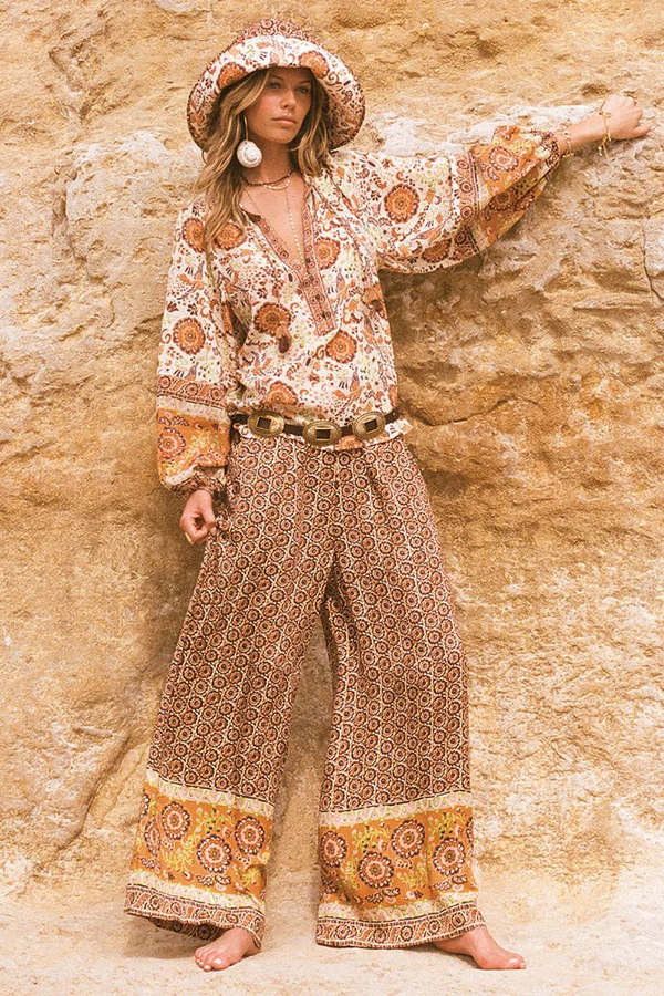SPELL & THE GYPSY COLLECTIVE Sannah Pant - Golden Ochre SPELL & THE GYPSY COLLECTIVE Sannah Pant - Golden Ochre